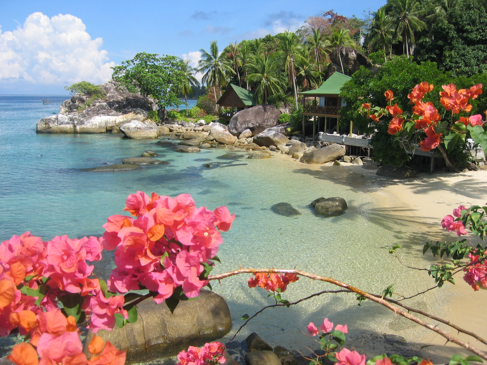 Sun Beach Resort, Pulau Tioman Island, Pahang, Malaysia ...